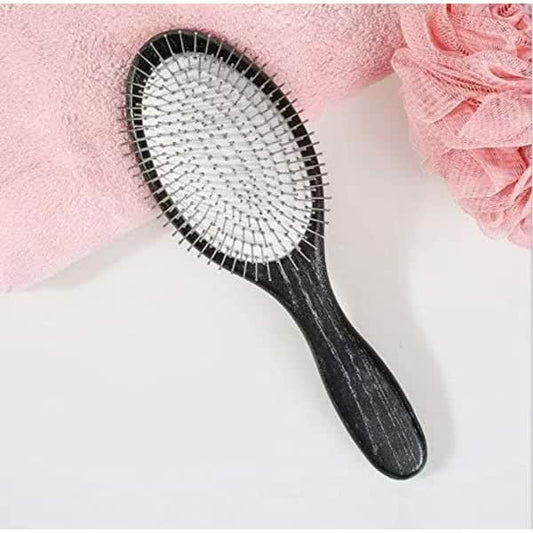 Metal Spike Paddle Brush for Women Men Children Hair Detangling Massage Anti-Static All Hair Types V1188-PAPO-4504