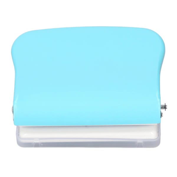 Handheld Portable Spiral Binding Machine for A4 A5 A6 A7 Paper, Round Hole Punch, Light Blue for School and V1188-PAPO-8456