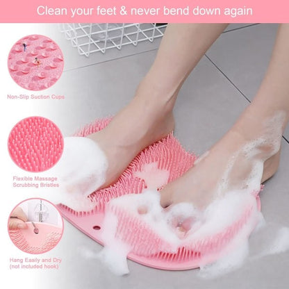 Foot Scrub Brush, Silicone Shower Brush for Cleaning and Massaging Feet V1188-QC108-000278-1