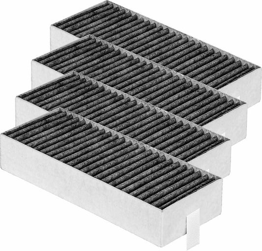 4 pcs activated carbon filter for fan cover Siemens Hz9vrcr0 17004796 / Bosch Hez9vrcr0 17004805 / Neff V1188-QQCC46-06390-1