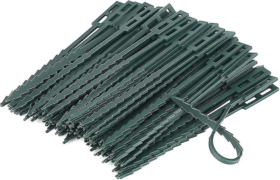 Adjustable Plant Ties 200 Pcs, 13.5 cm Flexible Plastic Garden Wire Ties for Plant Support V1188-RD-065053