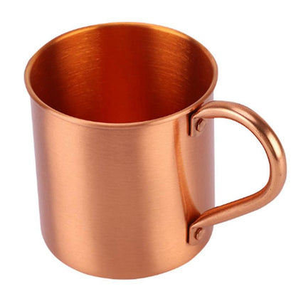 Sports Products Straight Cup Handle Cocktail Cup Pure Copper Mug V1188-RD-096798