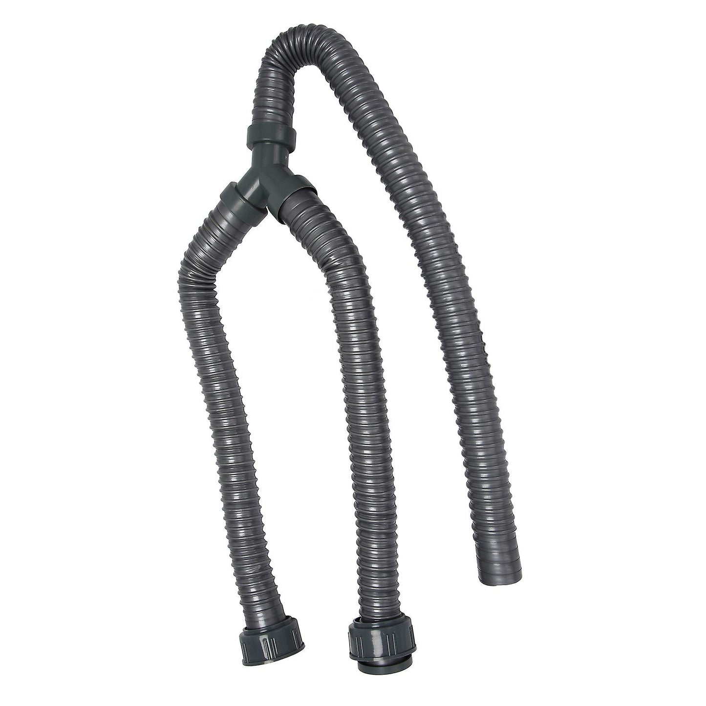 Washing Machine PVC Y-Shaped Drain Hose 1m Pipe Connector V1188-RD-102266