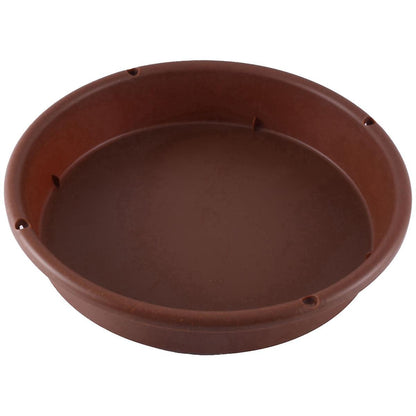 Bird Bath Outdoor Feeding Tray For Backyard Patio Fence Wooden Deck V1188-RD-104507