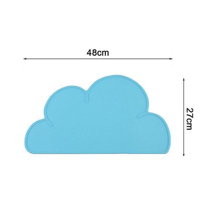 Silicone Placemats Food Grade Mats for Kids Baby Toddlers V1188-RD-113172