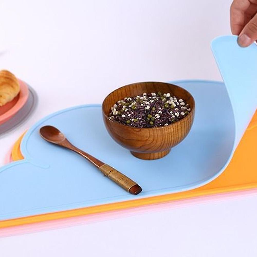 Silicone Placemats Food Grade Mats for Kids Baby Toddlers V1188-RD-113172
