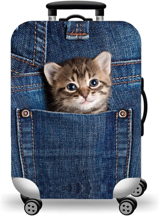 Suitcase Protective Bag Luggage Suitcase Cover Fits 18-32 Inch Suitcases Cat B Cat B XL V1188-SU-FU916-00290-13