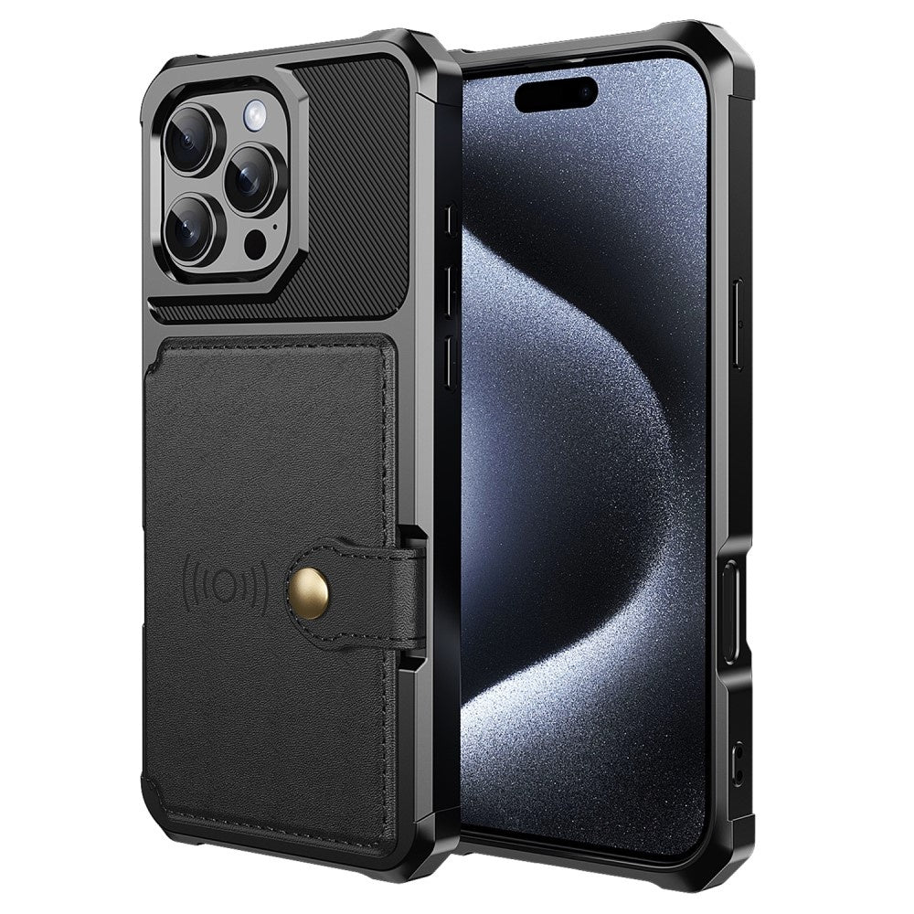 iPhone 16 Pro Case with Card Slot Black 82 V1188-SU-FU927-2210