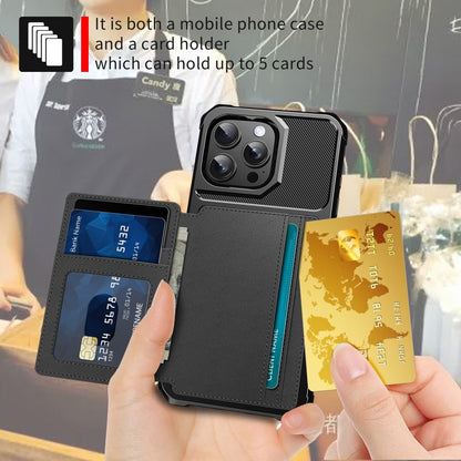iPhone 16 Pro Case with Card Slot Black 82 V1188-SU-FU927-2210