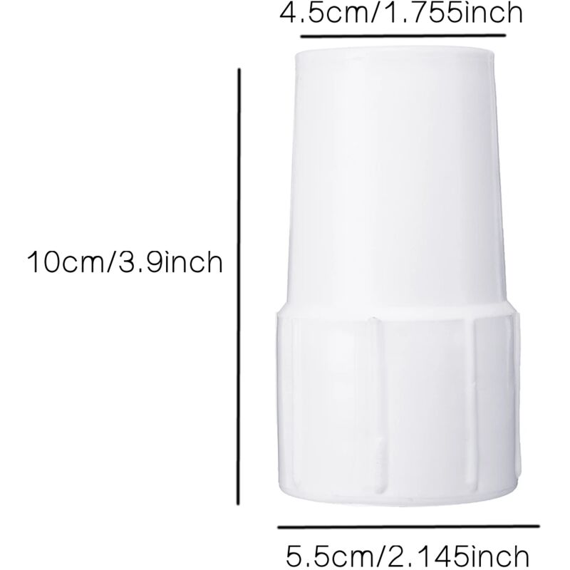 Pool Vacuum Hose Cuff Connector Adapter 1.5 Inch 2pcs Compatible with Vacuum Cleaner Hose V1188-SU-M915-0689