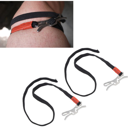 DUBUNS Clip-on Tourniquet, 2 Pack Expandable for Rapid Hemostasis Compatible with One-Handed Operation for V1188-SU-M919-167