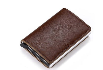RFID NFC Card Holder Dark Brown with Protection V1188-SU51-00652-2