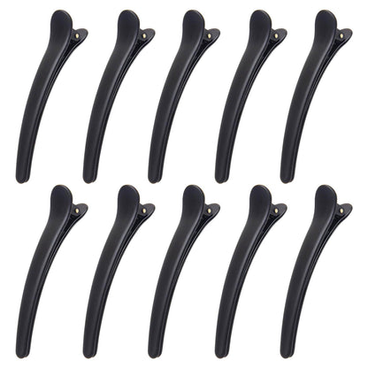 10 Pcs Black Professional Hair Clips V1188-SU516-01048-1