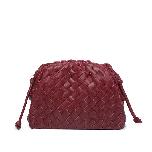 Cloud Backpack 2024 New Style Bag Ladies Cow Leather Crinkle Dumpling Bag Ladies Handbag Shoulder Bag MJ51 V1188-SU68-00113-14