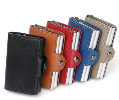 Double Anti-theft Wallet RFID-NFC Secure POP UP Card Holder V1188-SUAMZ51-03112