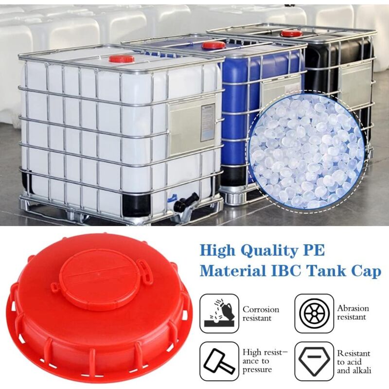 IBC Tank Lid 163mm Ventilated Compatible with 1000L IBC Water Container V1188-SUL51-10392-1