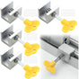 Sliding Window Locks, 4pcs Sliding Window Locks, Adjustable Window Lock for Sliding Doors - Reinforced V1188-SUL51-10438-1