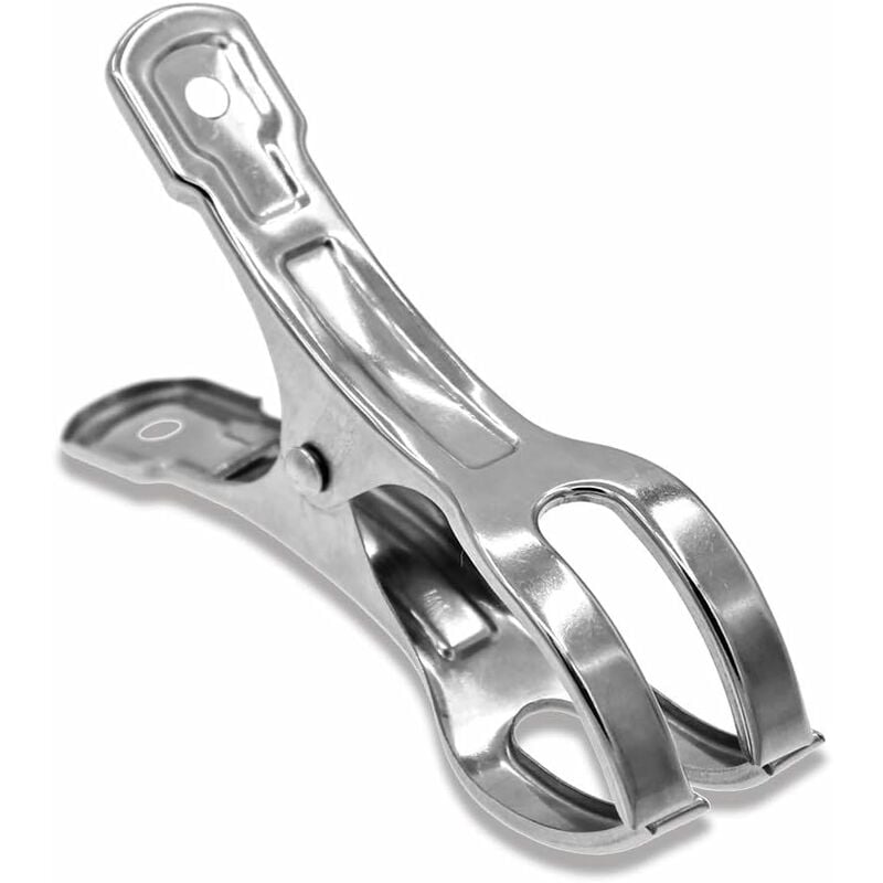 Heavy Duty Stainless Steel Clothes Pegs, Large, 10-Pack, for Sunbeds and Pool Covers V1188-SUL51-18102-1
