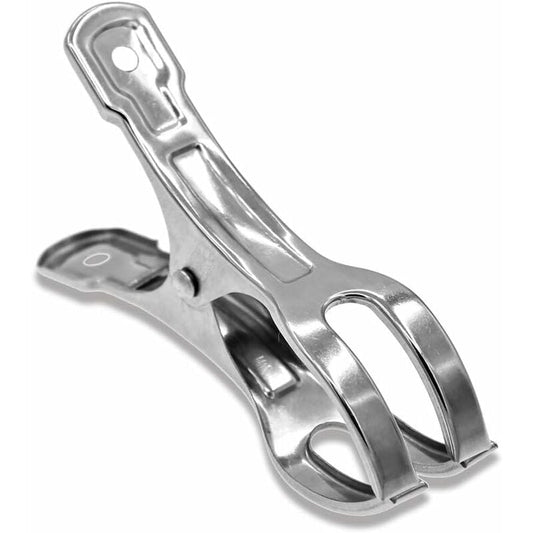 Heavy Duty Stainless Steel Clothes Pegs, Large, 10-Pack, for Sunbeds and Pool Covers V1188-SUL51-18102-1