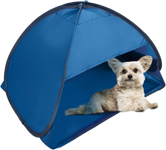 Pop-up Beach Shelter - Portable Beach Tent Anti-UV, Windproof, Picnic Tent for Small Dogs, Cats and Other V1188-TAE41-00226