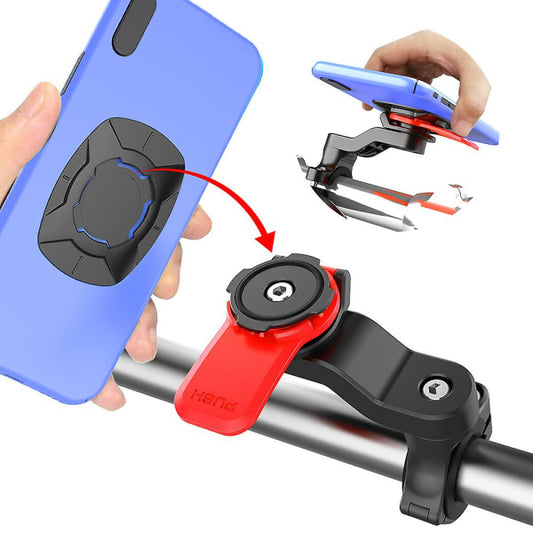 Quad Lock Out Front Bike Mount Twist Lock Mountain Bike Cradle Compatible withSamsung Xiaomi V1188-TAE41-00575