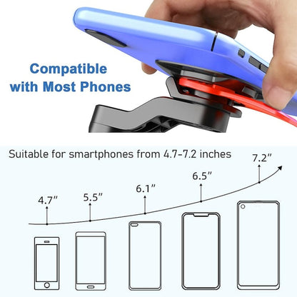 Quad Lock Out Front Bike Mount Twist Lock Mountain Bike Cradle Compatible withSamsung Xiaomi V1188-TAE41-00575