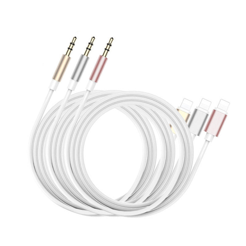 Compatible with Apple Aux Cable 1m Pink iPhone and Car Audio 3.5mm Auxiliary Cable V1188-TAE41-00692