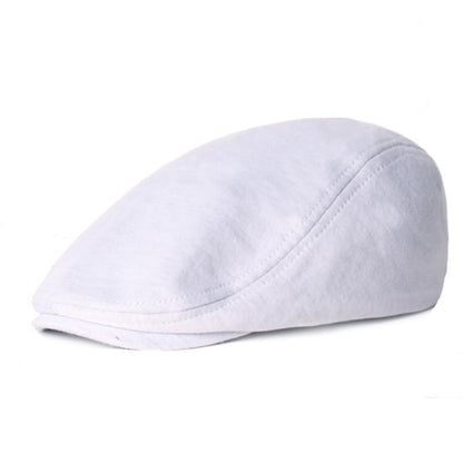 Unisex Cotton Beret - Soft Casual Solid Color Cap for Men and Women with Compatible with Apple Compatibility, V1188-TAL-00045