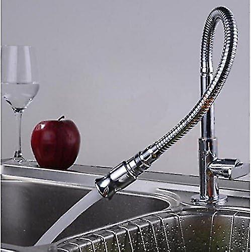 Outdoor Faucet - 360 degrees Kitchen Mixer Flexible Neck Laundry Room Faucet Bar Garden Outdoor Faucet V1188-TAL-00429