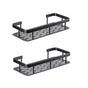 2pcs Wall Mount Corner Shelf for Bathroom Compatible with Braun Shower Storage Bracket Toilet Makeup V1188-TAL-00822