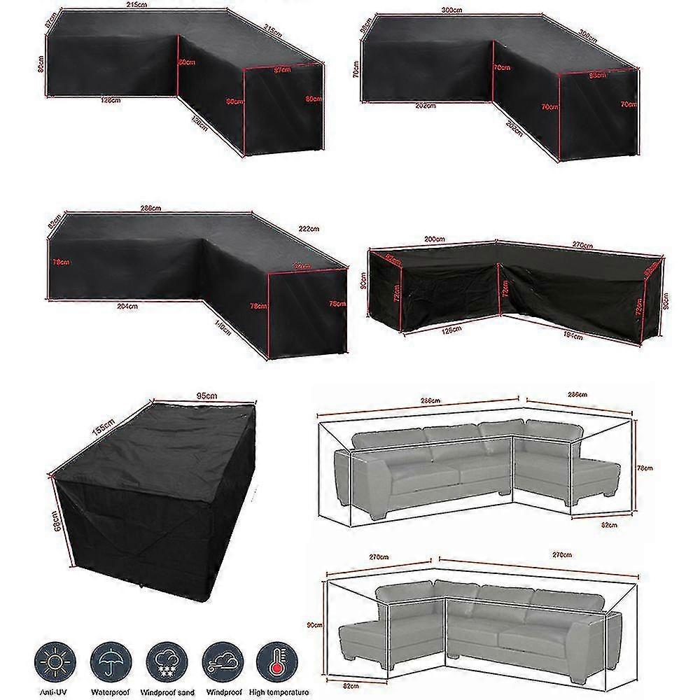 High quality waterproof furniture cover 260*192*82cm 260*192*82cm V1188-TAL-01610