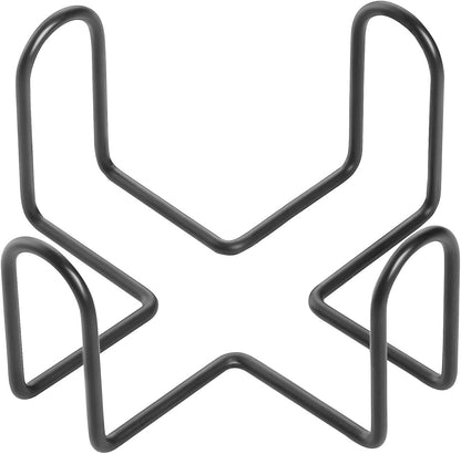Minimalist Black Iron Coaster Holder Compatible with Round and Square Coasters V1188-TAL-02000