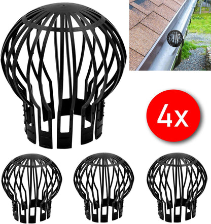 4x Leaf guards Downspout guards Downspout guards Rain gutter guards Downspout guards Downspout guards V1188-TAL-02023