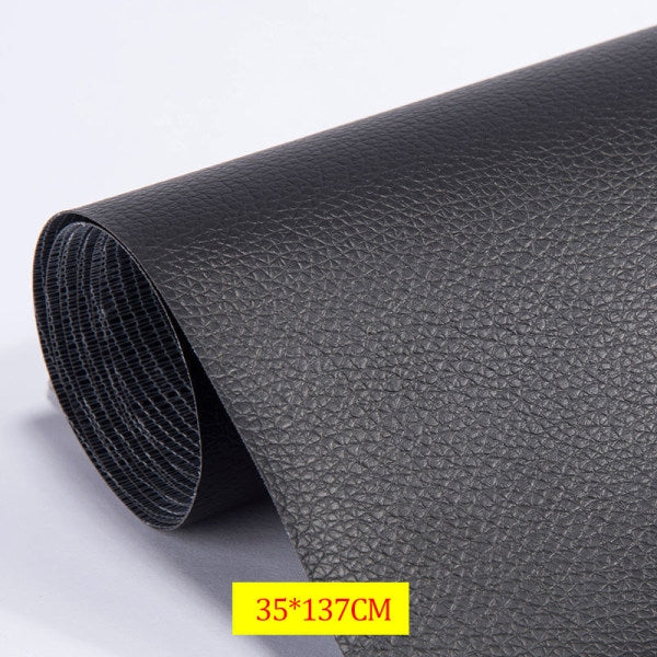 Leather Repair Patch Self-Adhesive Sofa Fix Red 35x137cm V1188-TAL-02365-7
