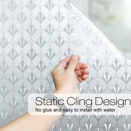 Static Cling Window Film for Privacy, Reusable Blackout V1188-TAL-02828