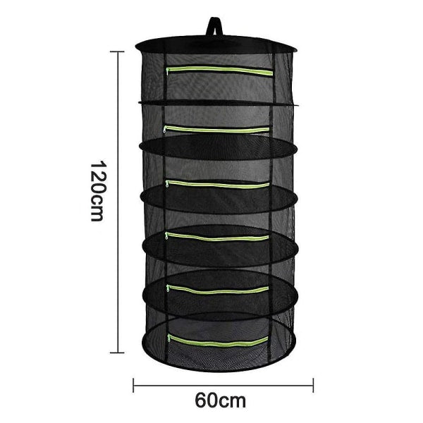 Drying Net, Foldable Mesh Hydroponic Drying Rack Drying Net for Herbs V1188-TAL-03712