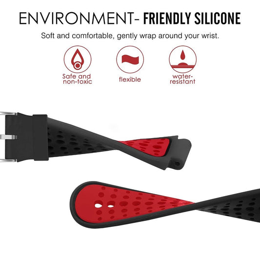 Garmin Forerunner 235/235Lite Watch Band Soft Silicone Replacement Strap for Garmin Forerunner V1188-TAL-04188