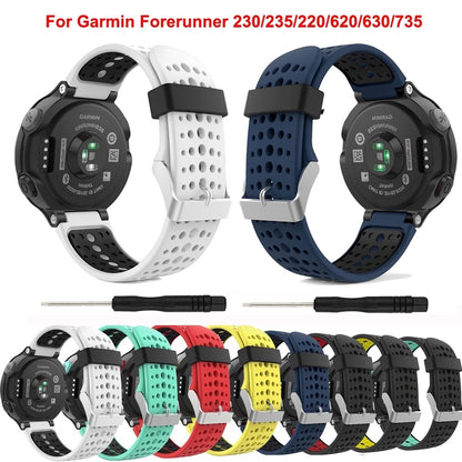 Garmin Forerunner 235/235Lite Watch Band Soft Silicone Replacement Strap for Garmin Forerunner V1188-TAL-04188