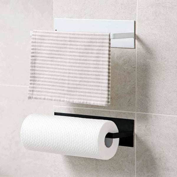 Kitchen Roll Holder Wall Mount No Drill Kitchen Paper Towel Holder V1188-TAL-07549