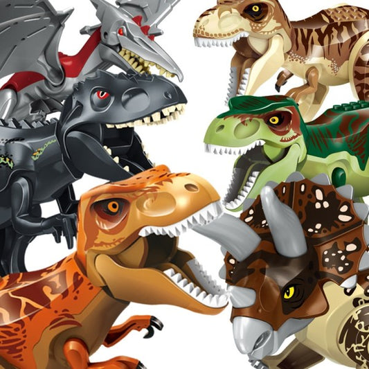 Dinosaur Figures, Indominus T Rex Blocks, Large Dinosaur Blocks, Kids Birthday PartyHH V1188-TAL-3-178-4