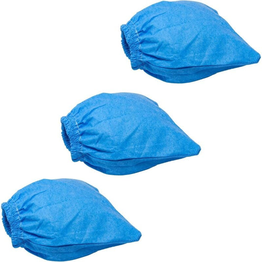 Textile Filter Bags Compatible with Lidl Parkside PNTS 1300 Wet and Dry Vacuum Cleaner Blue Washable 3pcs V1188-TAL-912M-2512