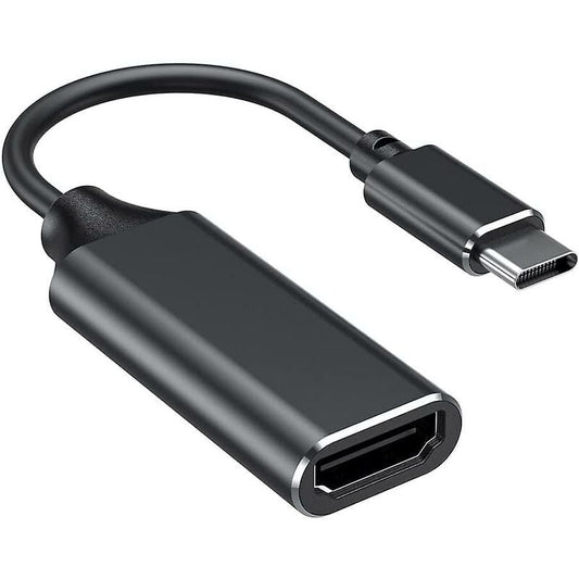 4K HDMI to USB C Adapter with Audio Video Output MacBook iPad Pro Samsung Huawei Compatible with Mate 20 Black V1188-TAL-912M-3582