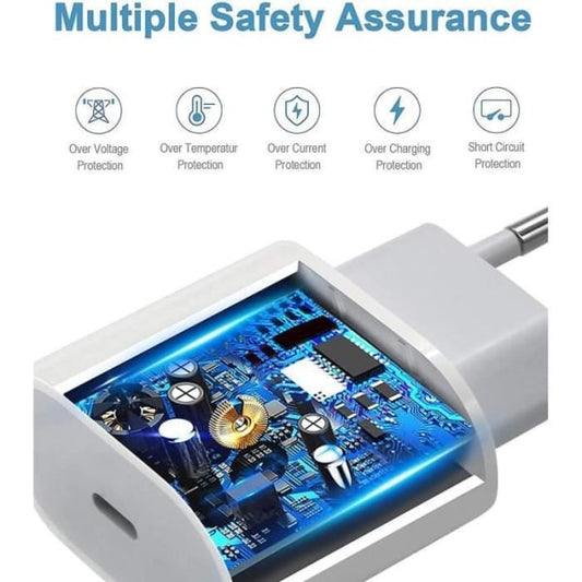 Compatible with Samsung A25 A15 A05 A05s A35 A55 Charger and Cable 25W White Type-C Fast Charging V1188-TAL-A41-00602