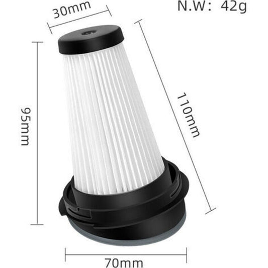Rowenta X-Pert 3.60 RH72xxx Vacuum Cleaner Replacement Filter 4-Pack Compatible with X-Pert 160 ZR005202 V1188-TAL-MN1022-1260