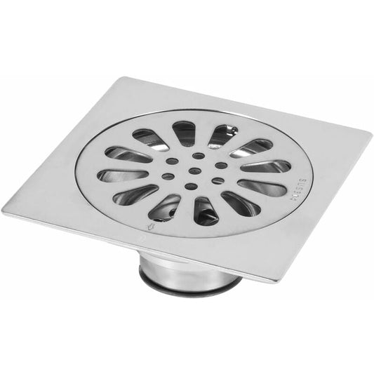 Thick Stainless Steel Floor Drain Anti-odor Square Shower Drain for Bathroom 100 100mm (Style : 3) V1188-TAL-MO-00657
