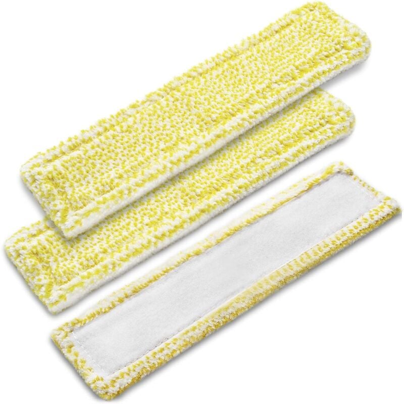 Karcher WV2 WV5 Premium Plus Window Cleaner Replacement Microfiber Pads 3 Pack V1188-TAL-SN-02198