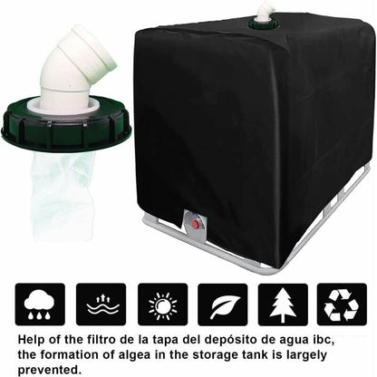 IBC Tank Water Filter 165mm Washable Nylon, Compatible with IBC Tank Accessories, 1000L V1188-TAL-SN-06211