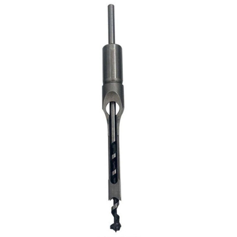 Wood Drill Bit Set for Square Holes, Compatible with Mortise and Tenon Joints, 4-Piece Woodworking Cutting V1188-TAL-SN-06364