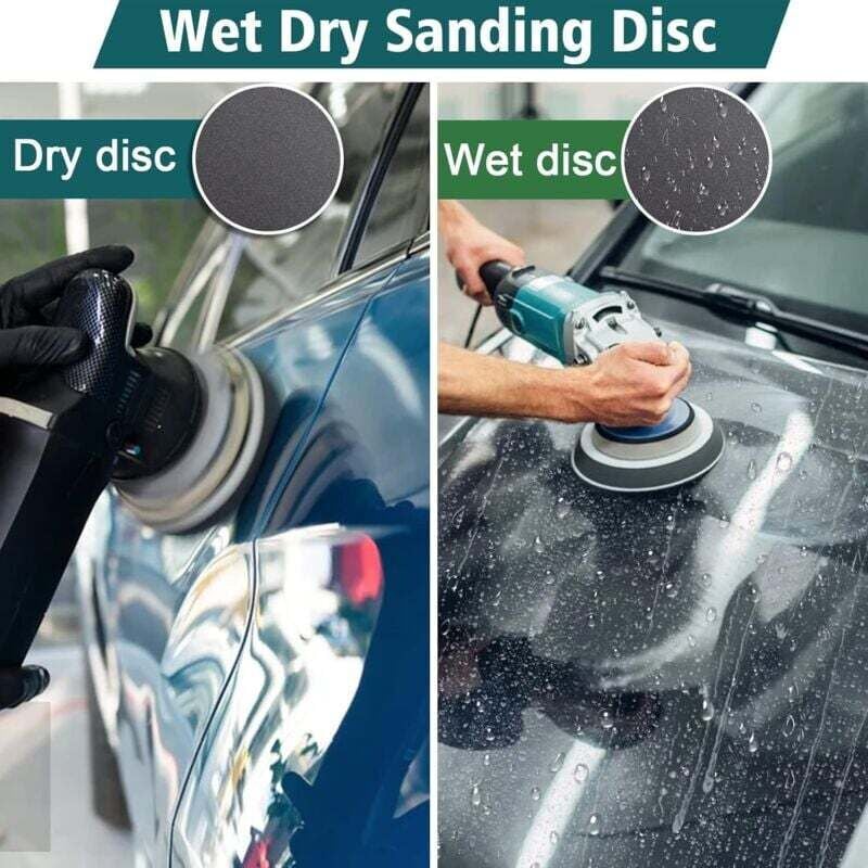 Wet Dry Sanding Discs 50mm 24-Piece 600-5000 Grit for Polishing Metal Wood V1188-TAL-SN-09081