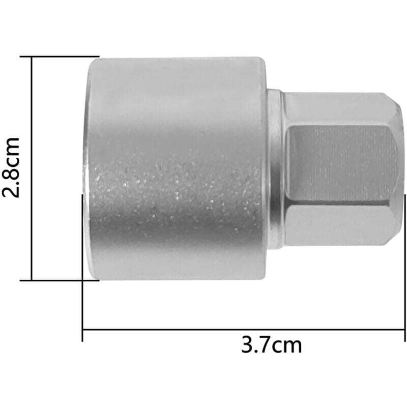 Security Wheel Nut Wrench 17mm for Audi A6 A3 A4 A5 TT V1188-TAL-SN-09121